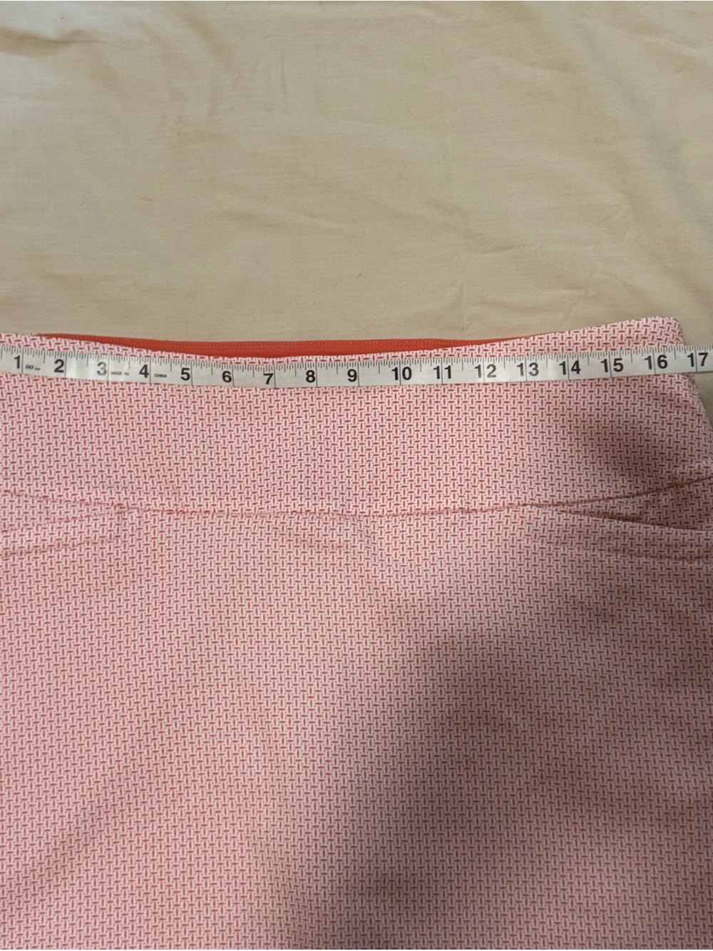 S.C. & Co. Pink Coral Patterned Skort Size Large - Picture 10 of 10